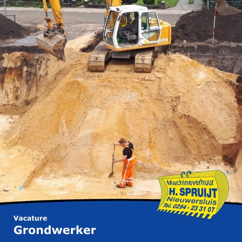 Elke klus begint met goed grondwerk. En daar hebben we jou voor nodig. Klinkt goed? Lees dan snel verder!Vacature Grondwerker in Nieuwersluis